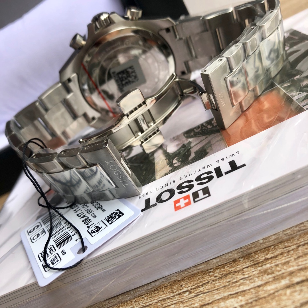 original Tissot, all original Tissot T106 series V8 men's watch,