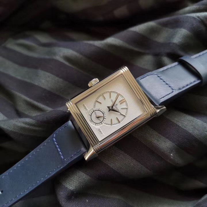 Jaeger-LeCoultre Reverso Tribute double-sided dual time zone flip watch