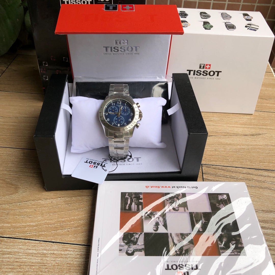 original Tissot, all original Tissot T106 series V8 men's watch,