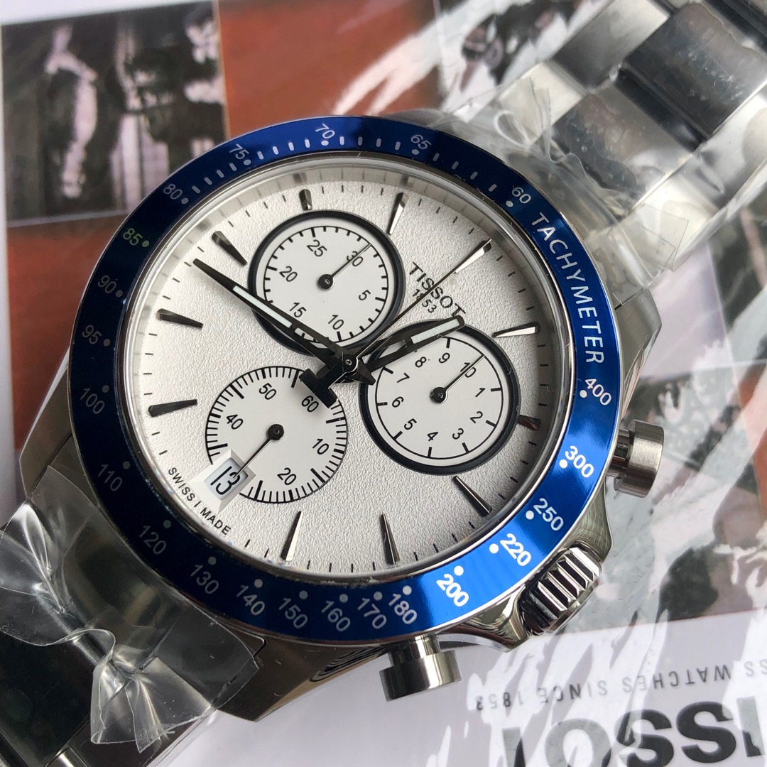 original Tissot, all original Tissot T106 series V8 men's watch,