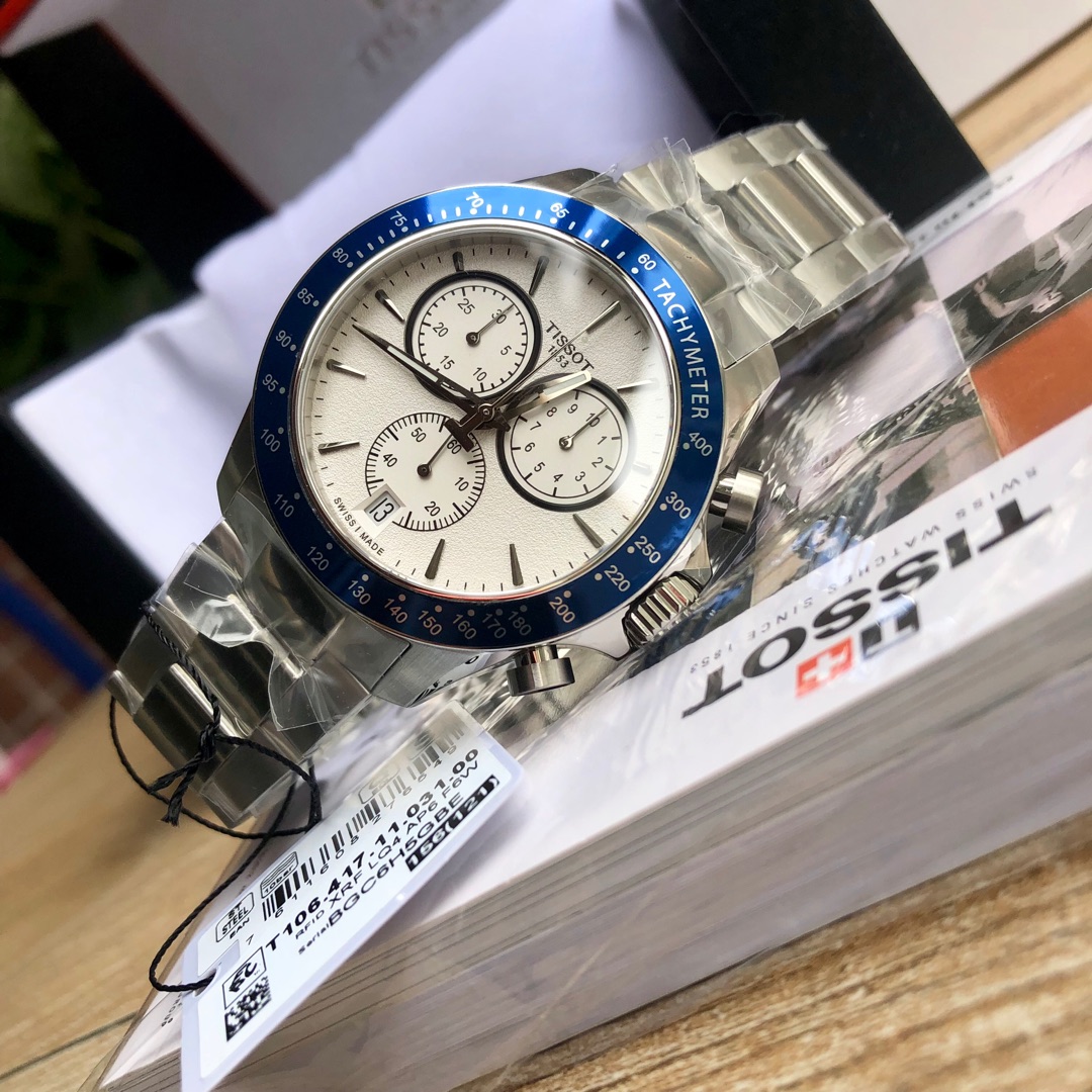 original Tissot, all original Tissot T106 series V8 men's watch,