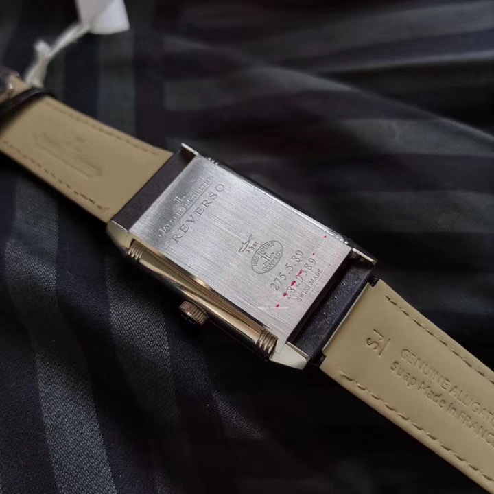 Jaeger-LeCoultre Reverso Tribute double-sided dual time zone flip watch
