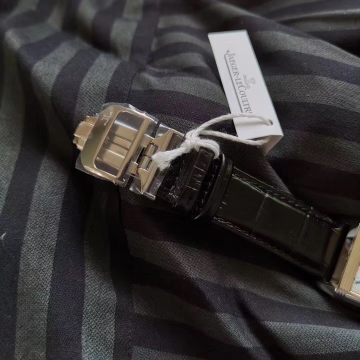 Jaeger-LeCoultre Reverso Tribute double-sided dual time zone flip watch