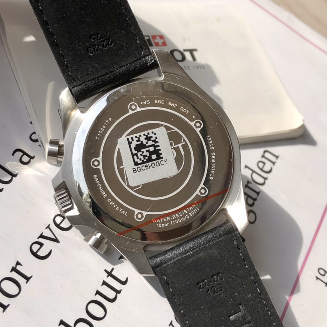 Tissot, T106 .417.16.057.00series V8 men's watch