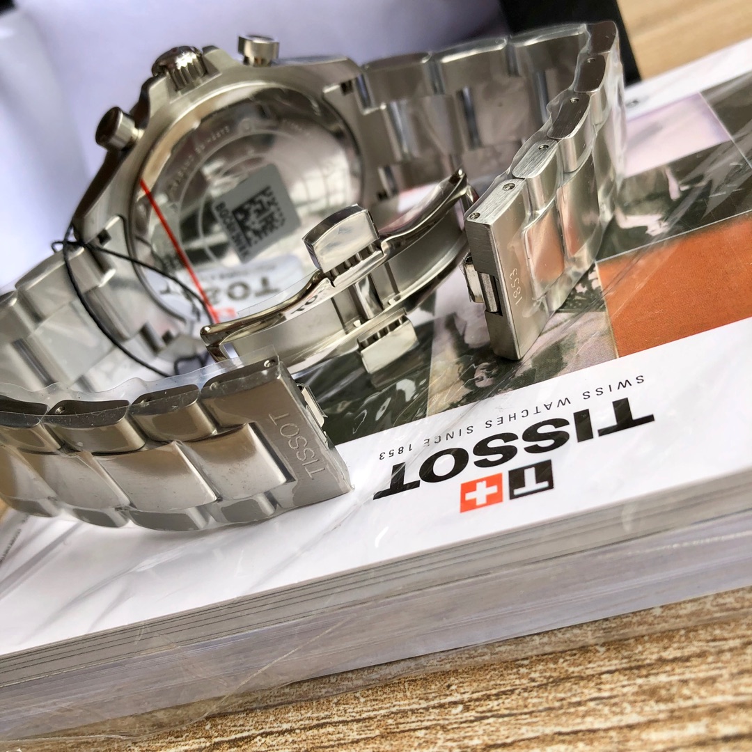 original Tissot, all original Tissot T106 series V8 men's watch,