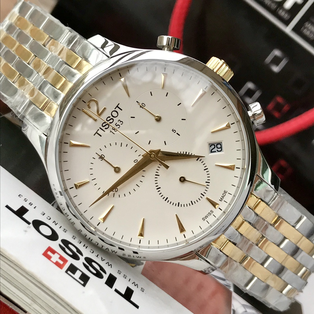 Tissot, T063.617.22.037.00 series, business casual men's watch,