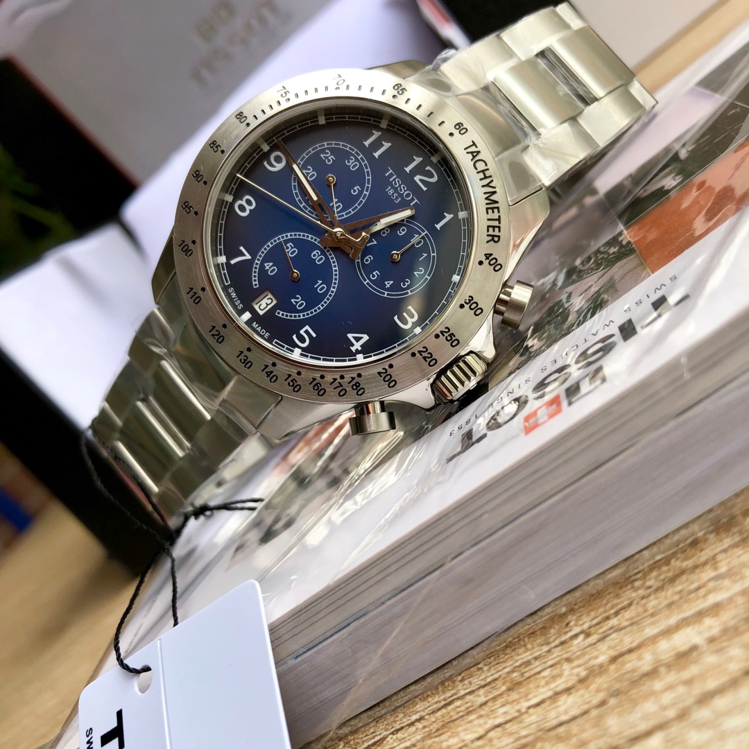 original Tissot, all original Tissot T106 series V8 men's watch,