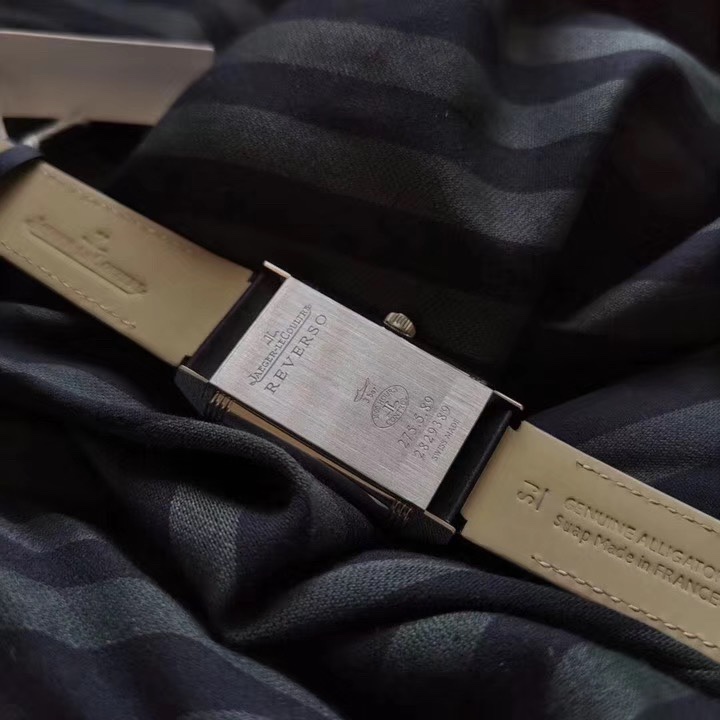 Jaeger-LeCoultre Reverso Tribute double-sided dual time zone flip watch