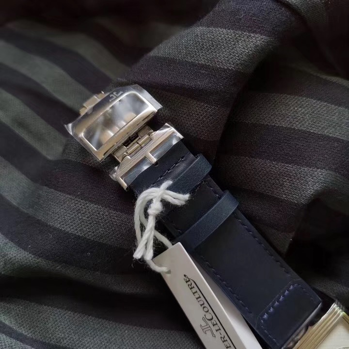 Jaeger-LeCoultre Reverso Tribute double-sided dual time zone flip watch