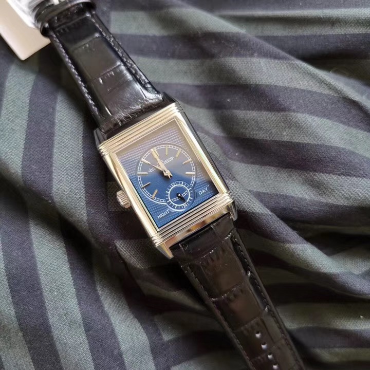 Jaeger-LeCoultre Reverso Tribute double-sided dual time zone flip watch
