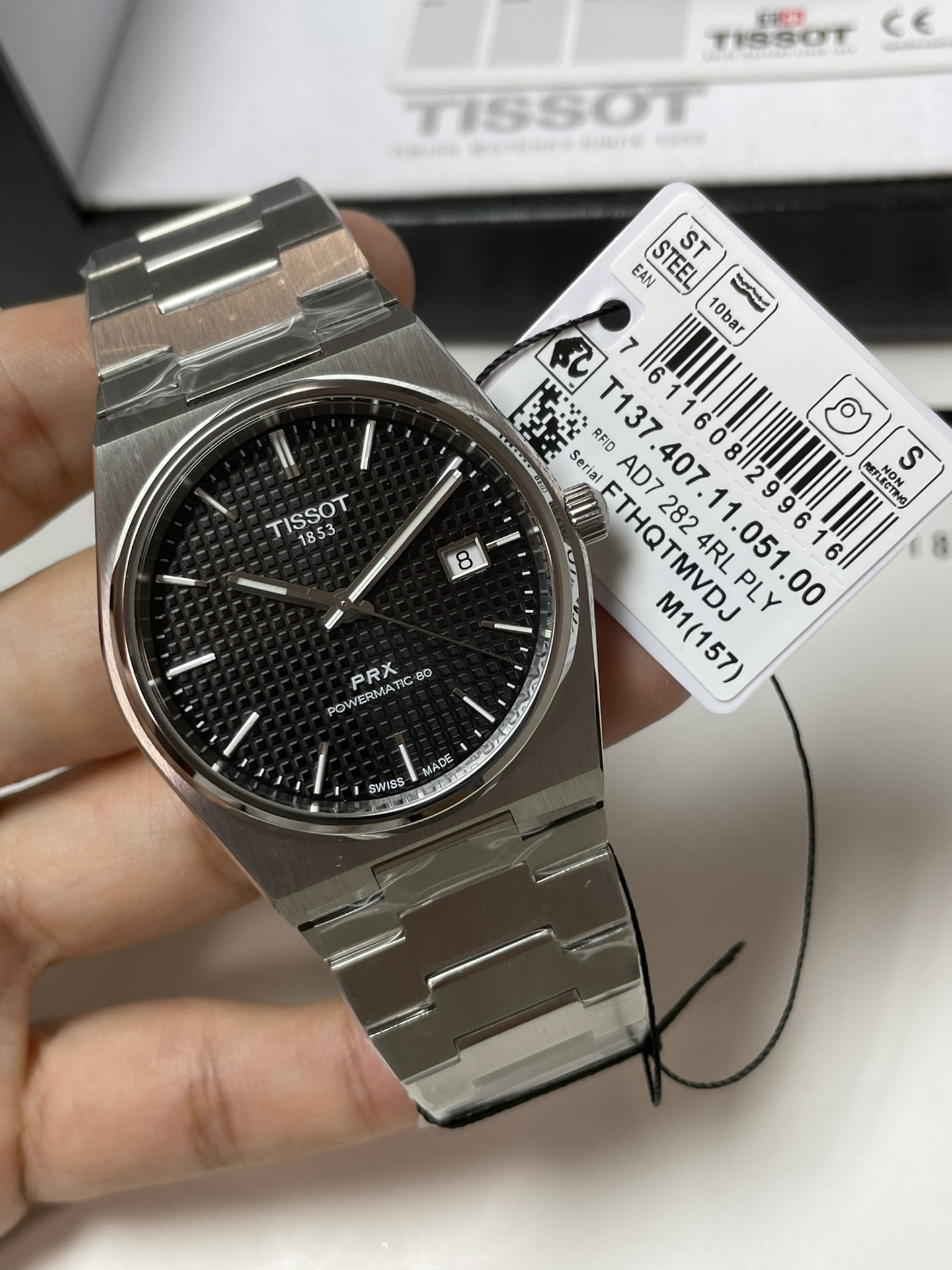 Tissot's latest model, T137.407.11.051.00PRX