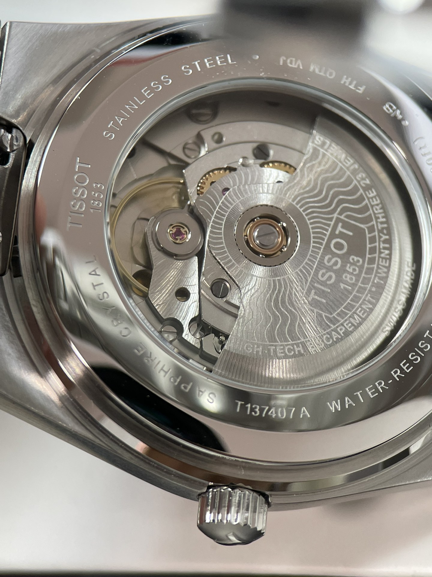 Tissot's latest model, T137.407.11.051.00PRX