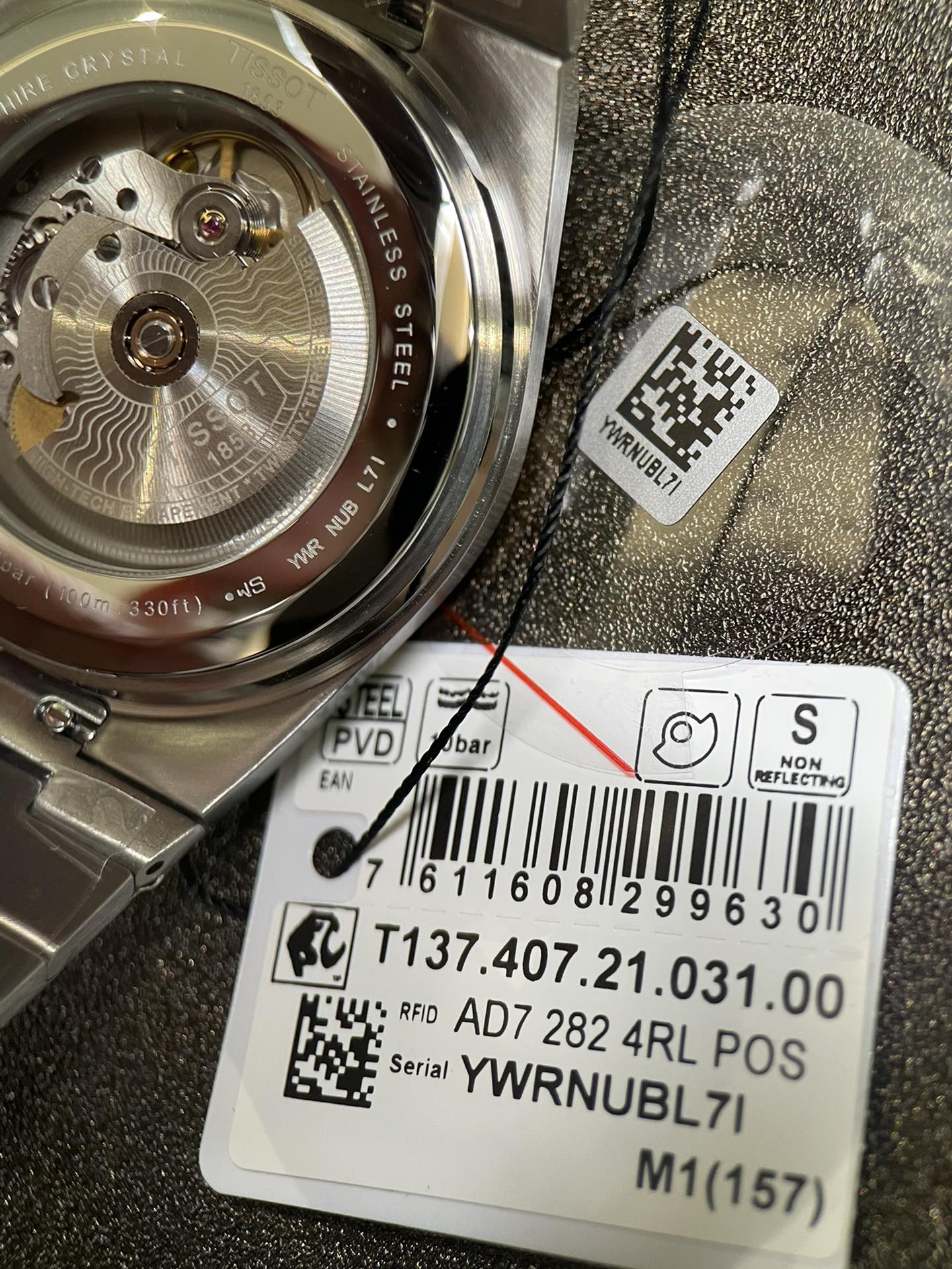 Tissot's latest model, T137.407.21.031.00PRX