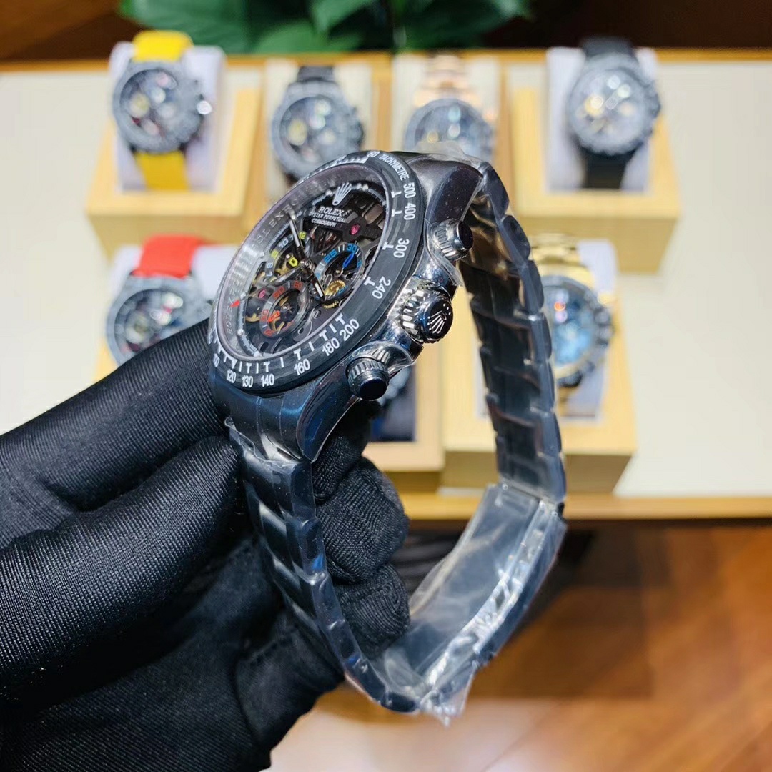 The world's first hollow dial Rolex Daytona watch,