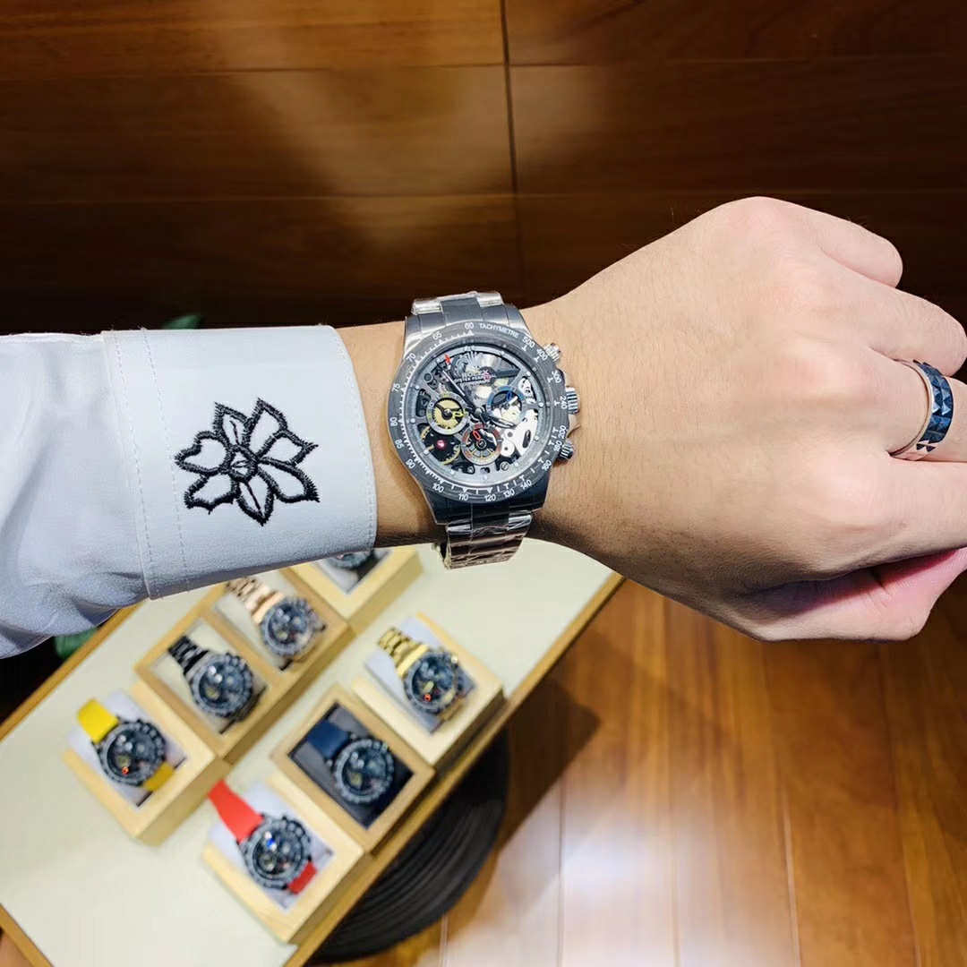 The world's first hollow dial Rolex Daytona watch,