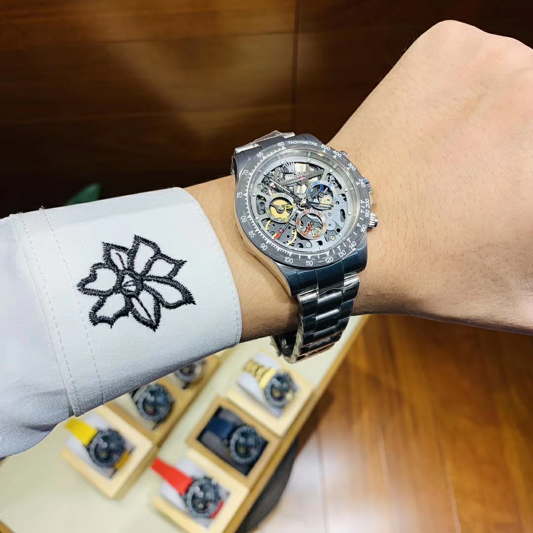 The world's first hollow dial Rolex Daytona watch,