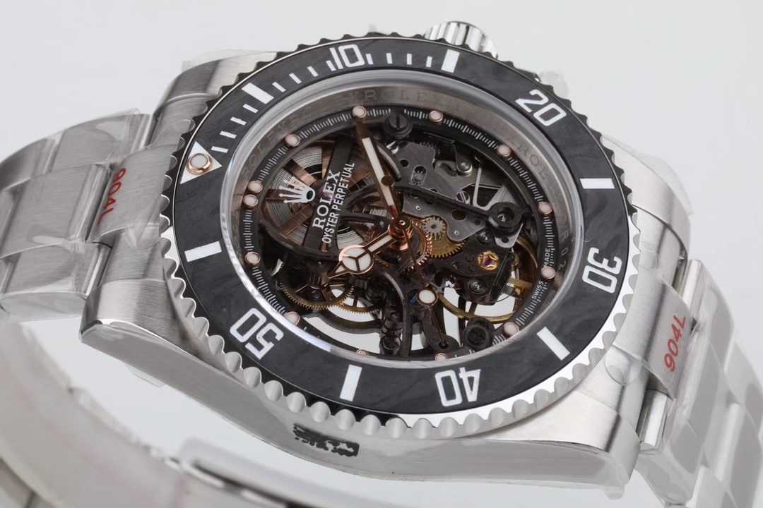 Modified Rolex Fully Skeleton Submariner Series