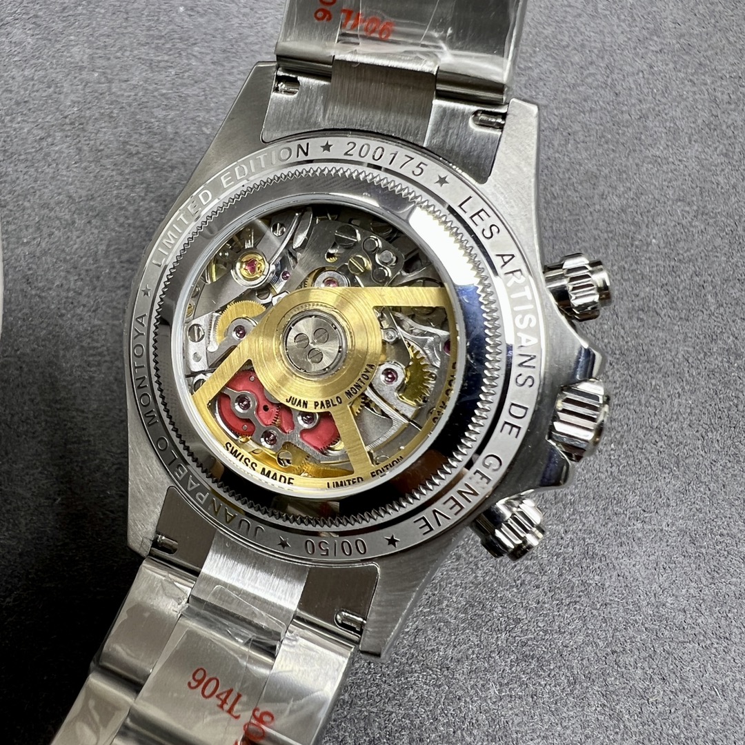 The world's first hollow dial Rolex Daytona watch,