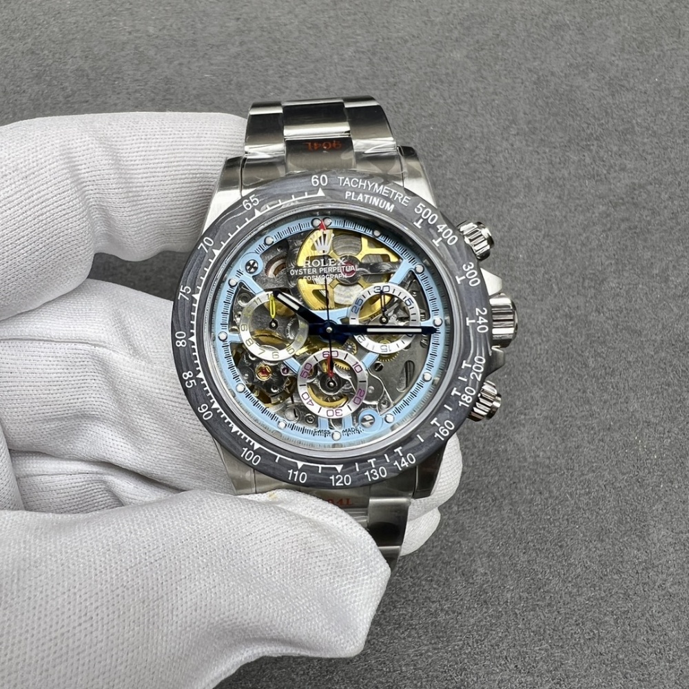 The world's first hollow dial Rolex Daytona watch,
