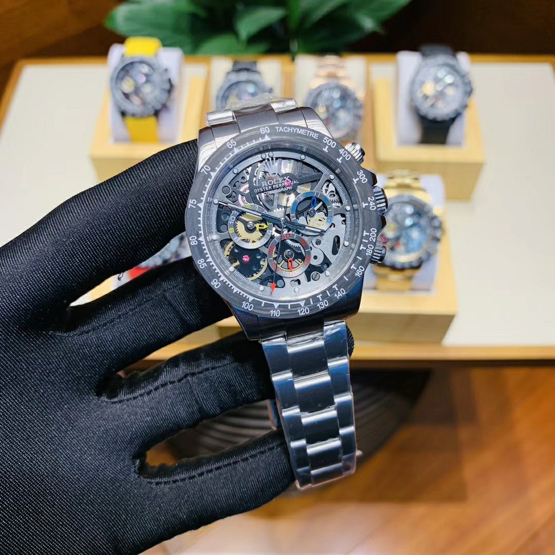 The world's first hollow dial Rolex Daytona watch,