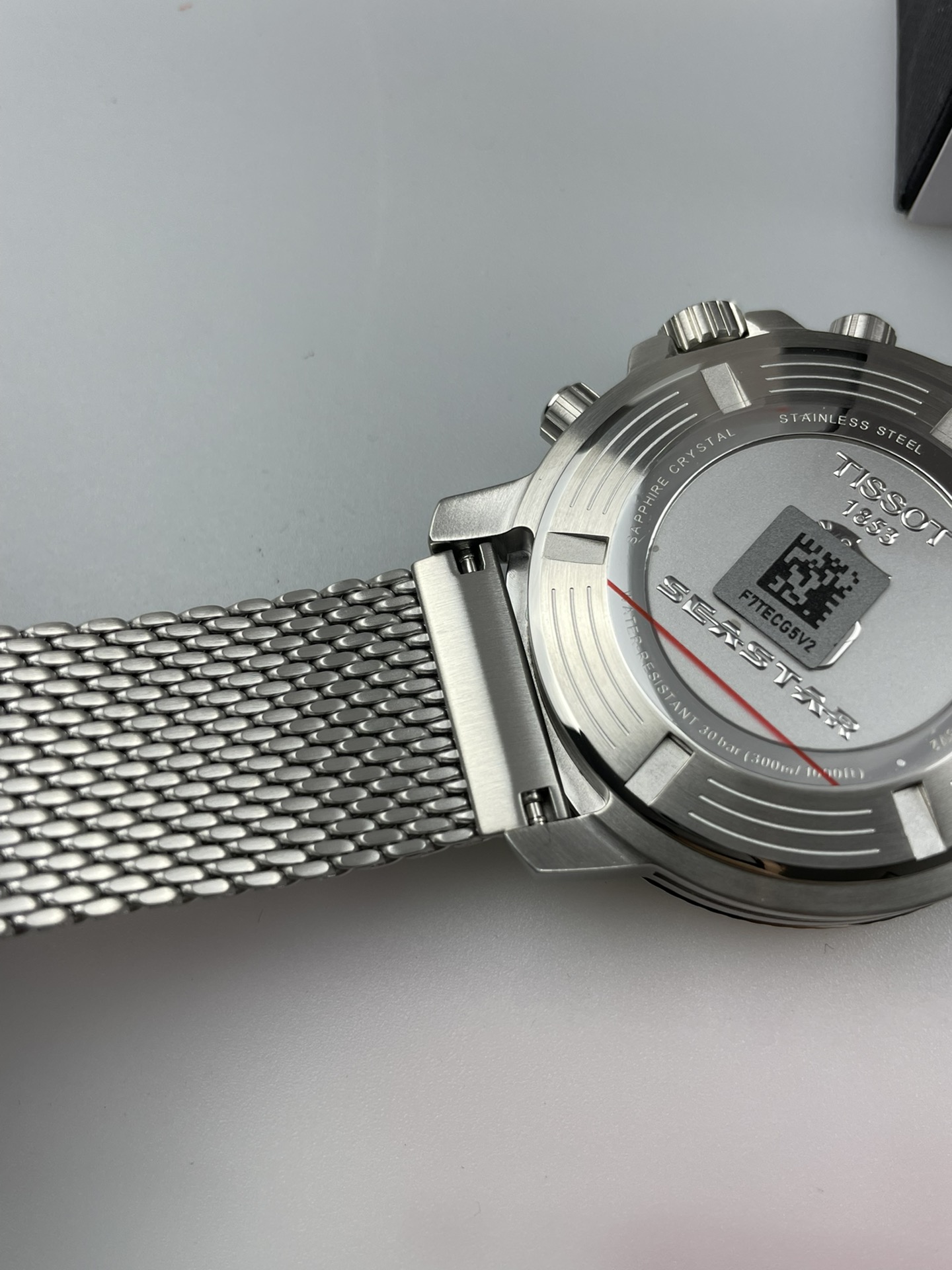 Tissot T120.417.11.041.02 six-pin latest mesh strap model,