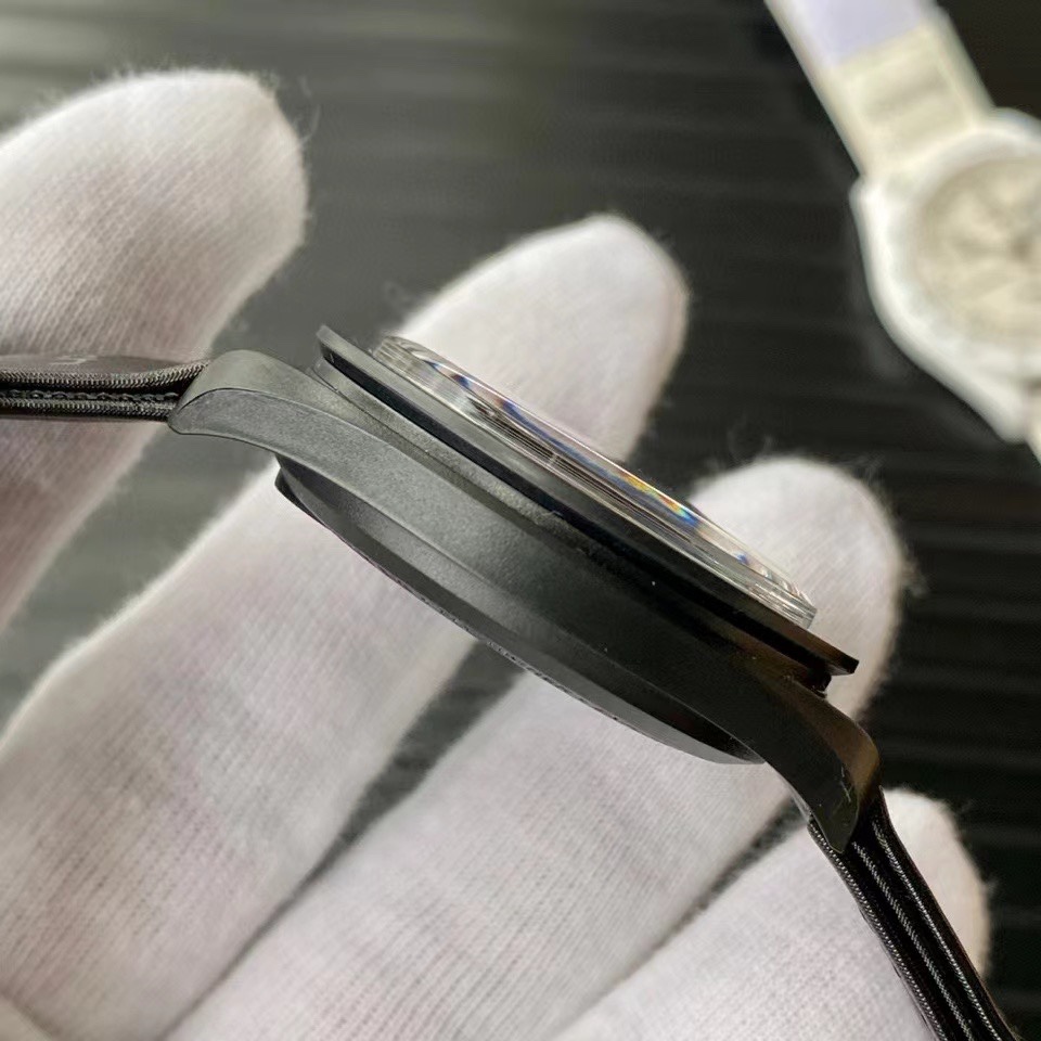 Omega x Swatch's new moon landing work Mission to the Moonphase Bex.