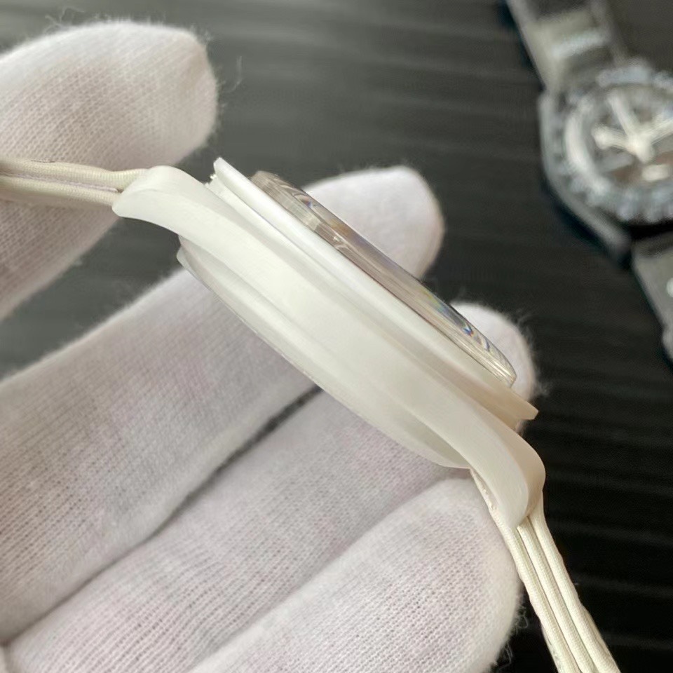 Omega x Swatch's new moon landing work Mission to the Moonphase Bex.