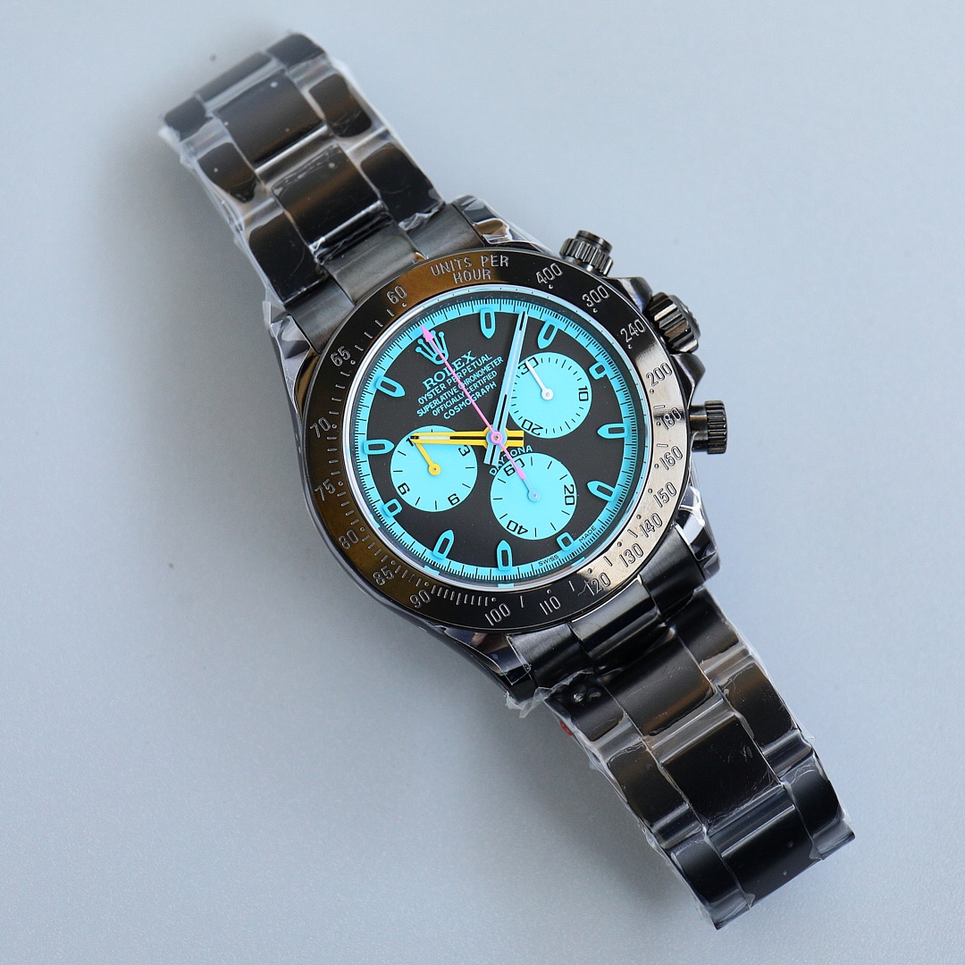 The latest fourth generation Daytona stainless steel all black model