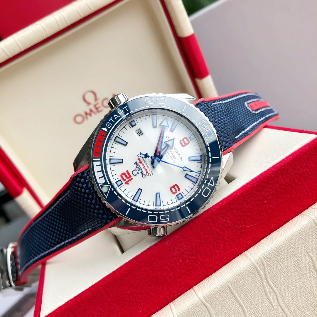 Omega Seamaster 600m America's Cup limited edition diving watch