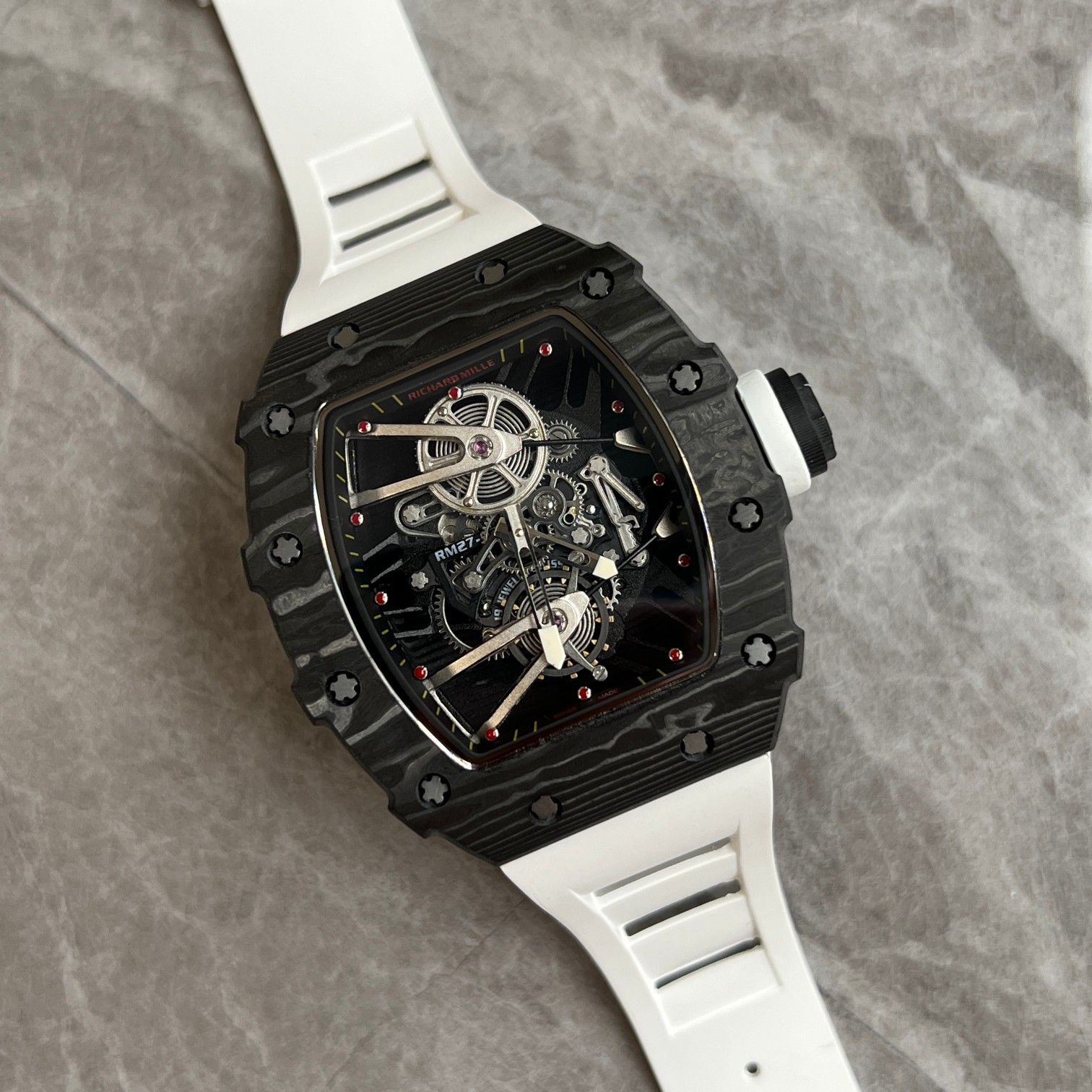 RM 27-02 is a sports tourbillon watch designed by 〖RICHARD MILLE〗