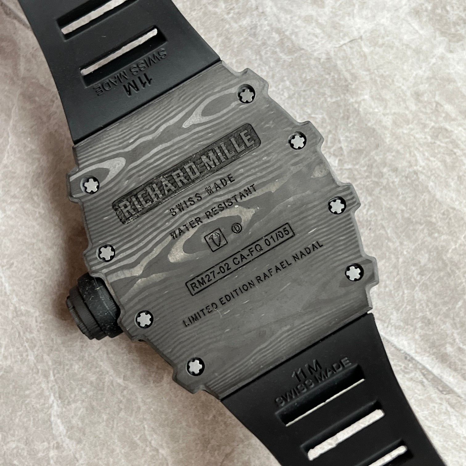 RM 27-02 is a sports tourbillon watch designed by 〖RICHARD MILLE〗