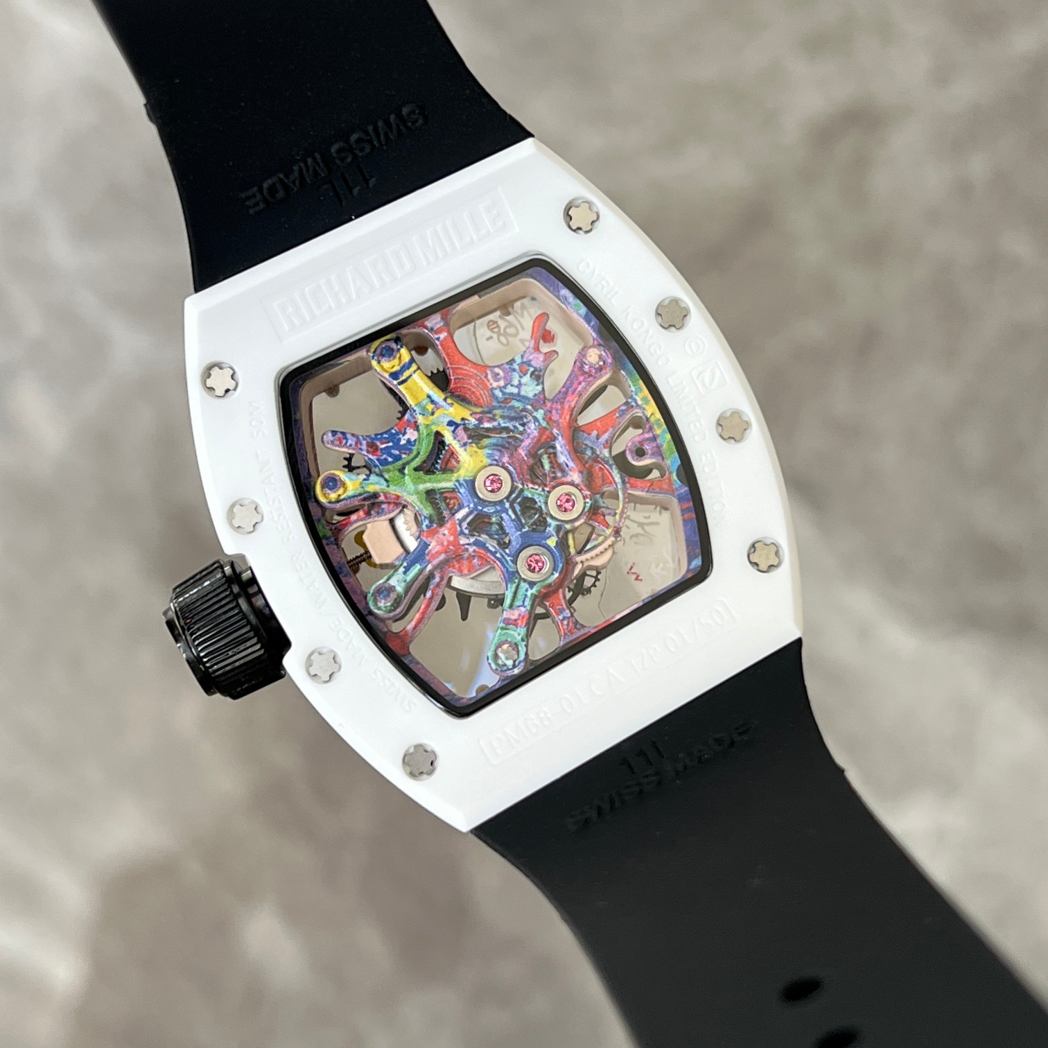 Richard Mille💍(RM68-01) Tourbillon Series Watch