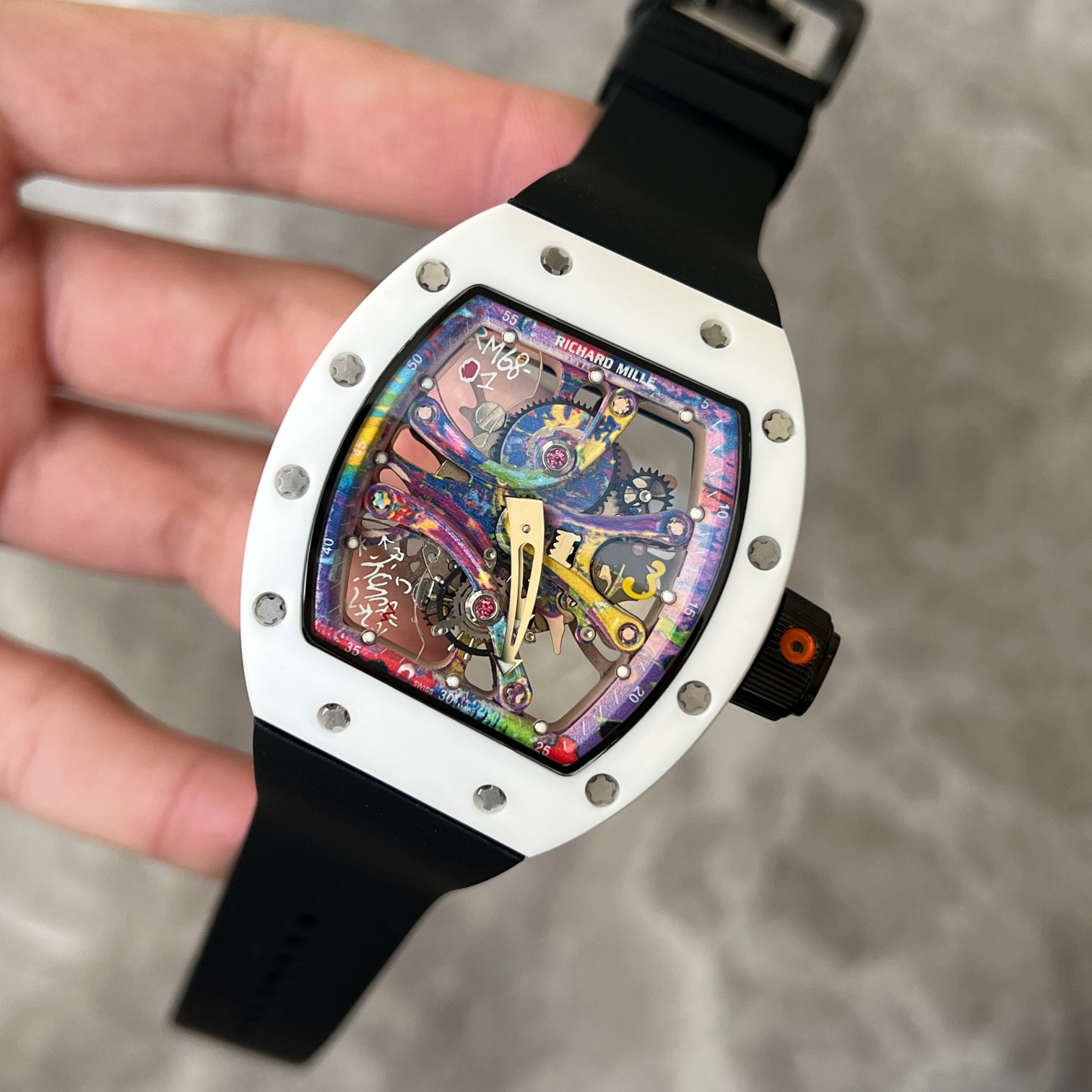 Richard Mille💍(RM68-01) Tourbillon Series Watch