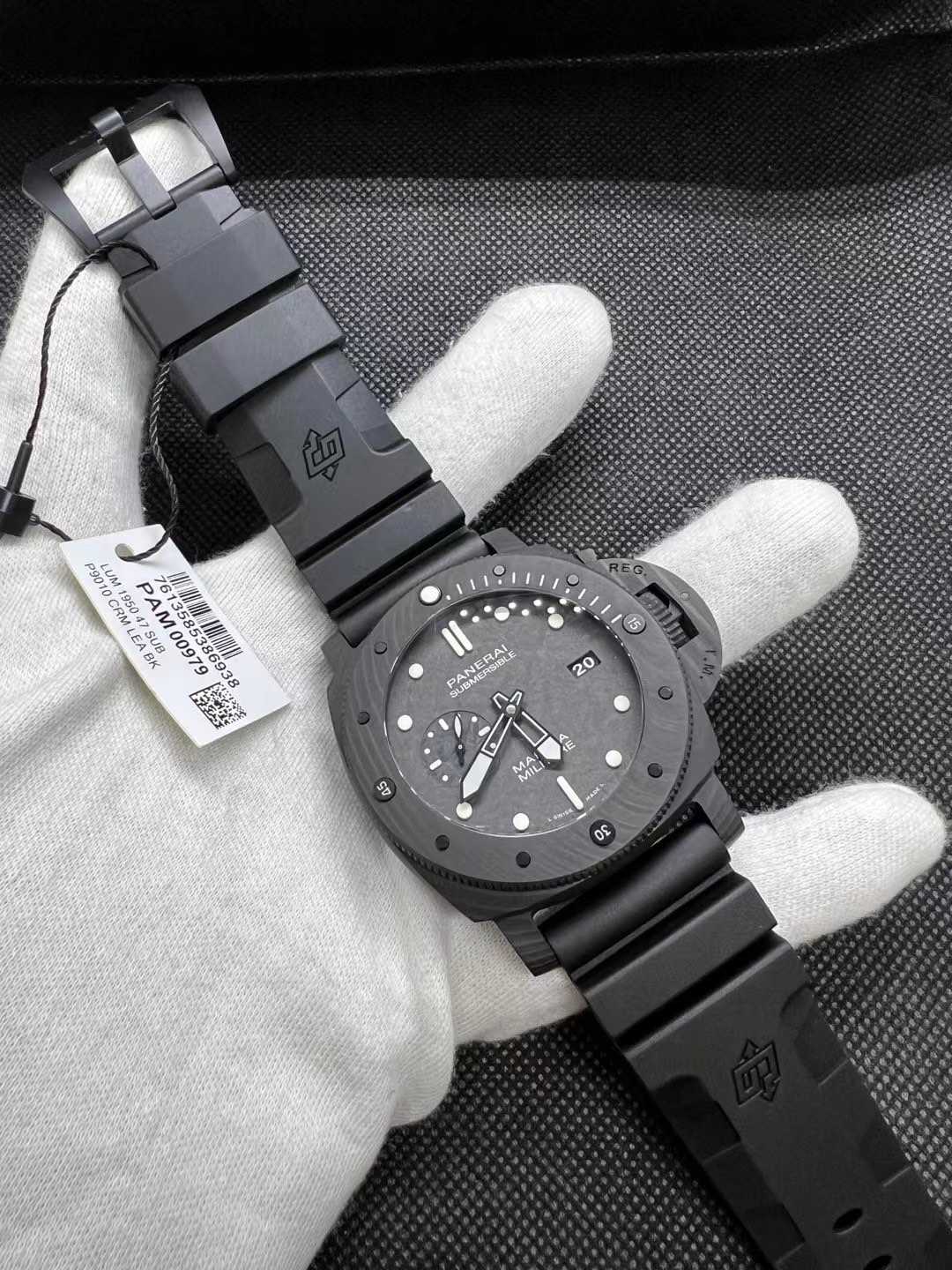 Panerai PAM979 full carbon fiber case