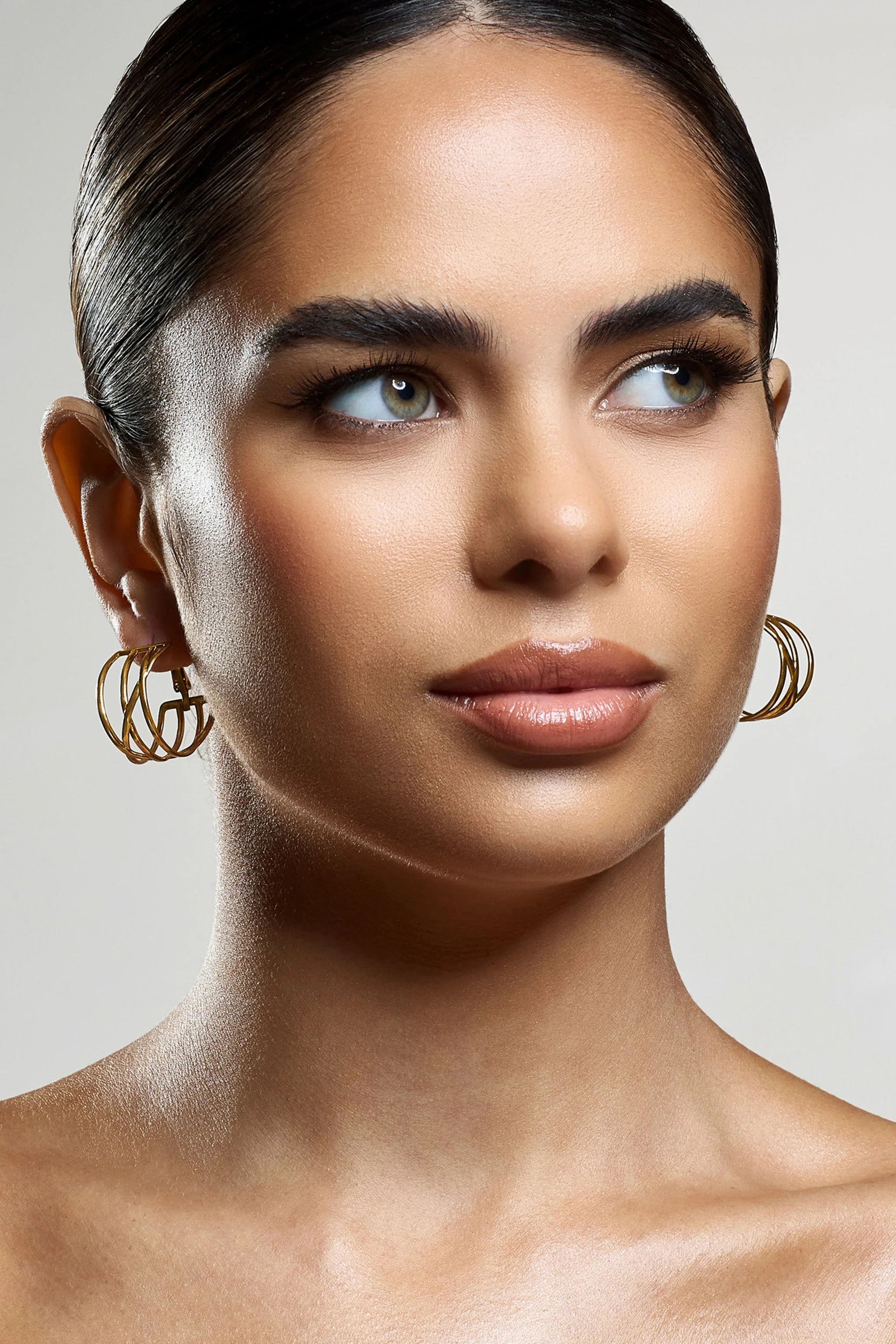 Jamille | Gold Layered Hoop Earrings