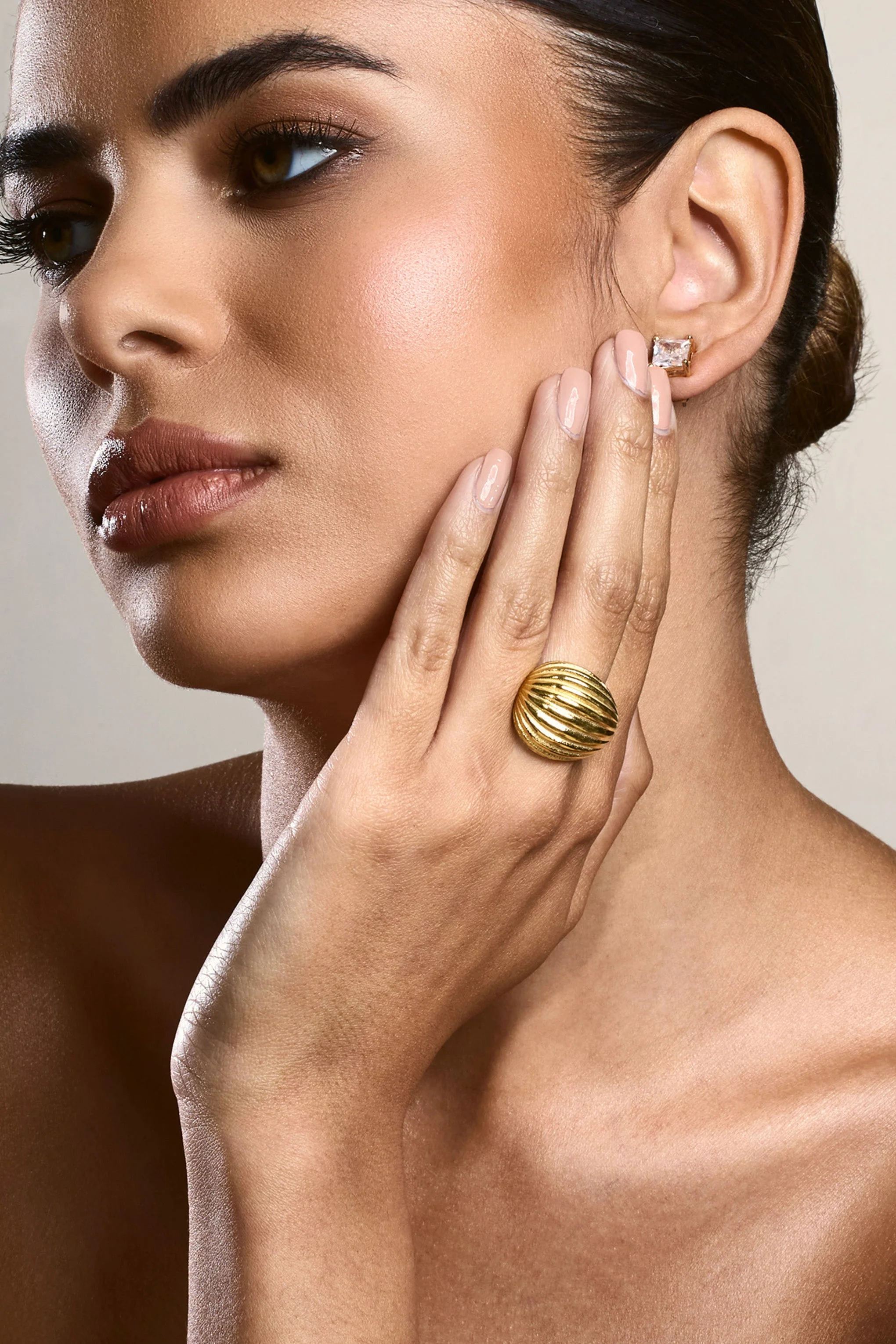 Robin | Gold Statement Ring