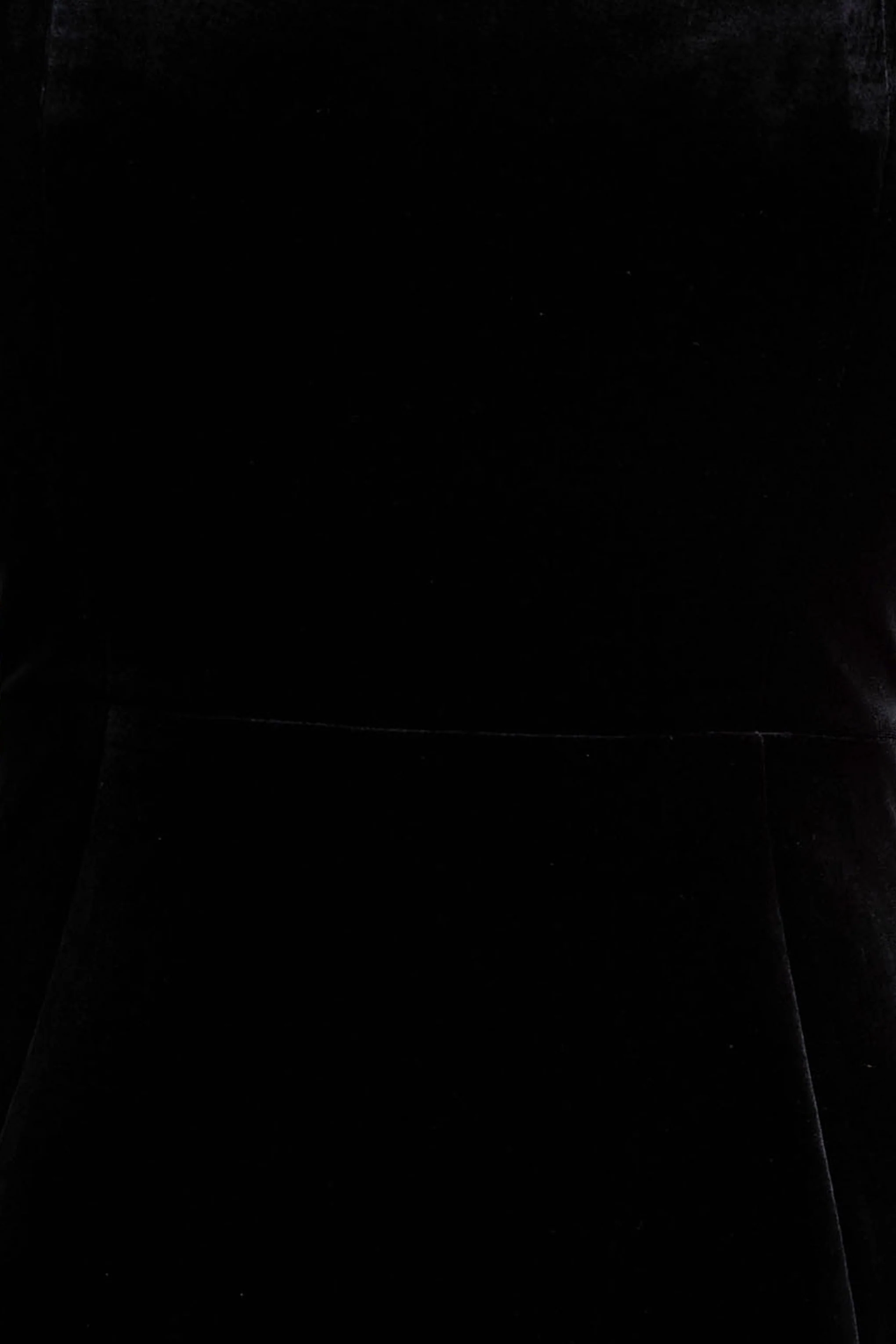 Irresistible | Black Velvet Square-Neck Mini Dress