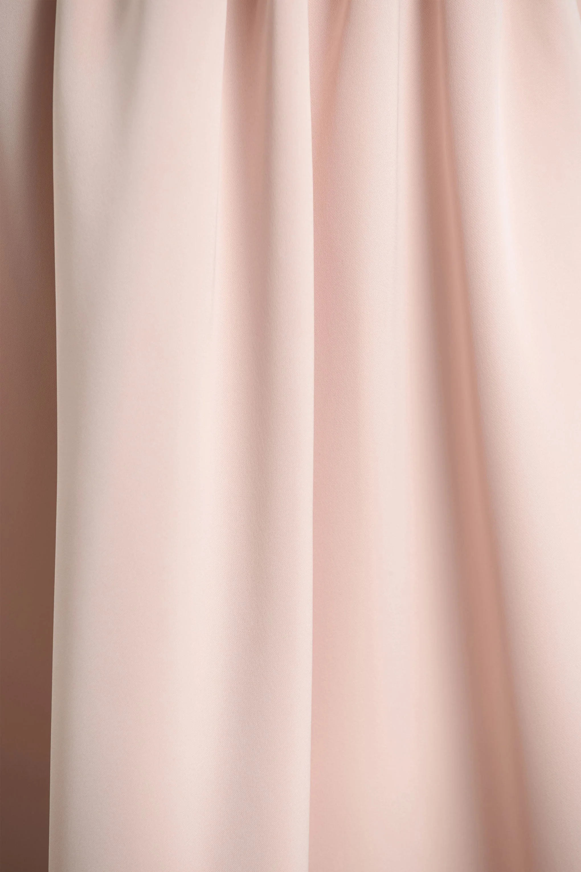 Agafay | Rose Pink Satin Short-Sleeve Bardot Wrap Midi Dress With Bow Detail