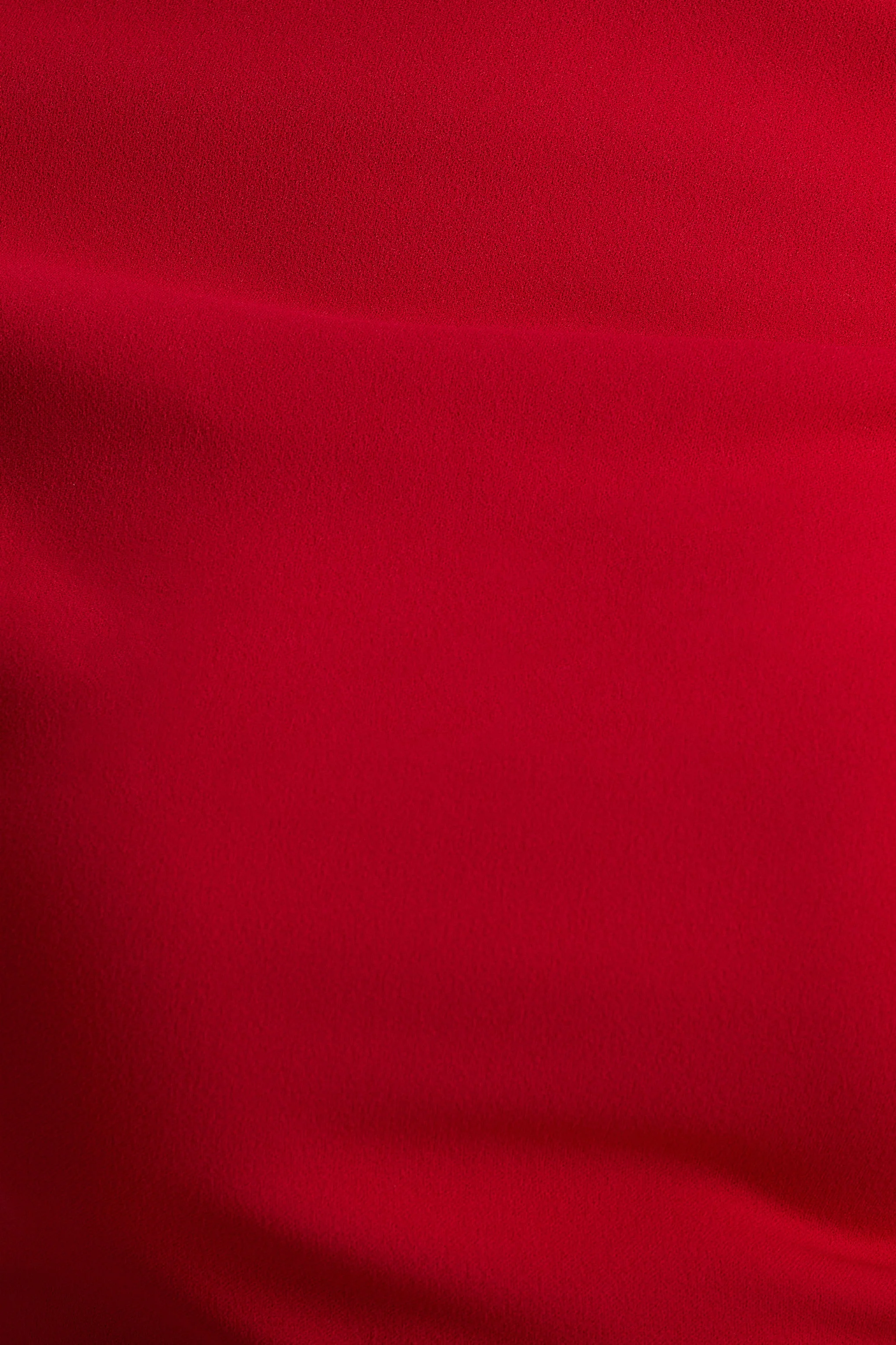 Alexandra | Red Asymmetric Draped Jumpsuit