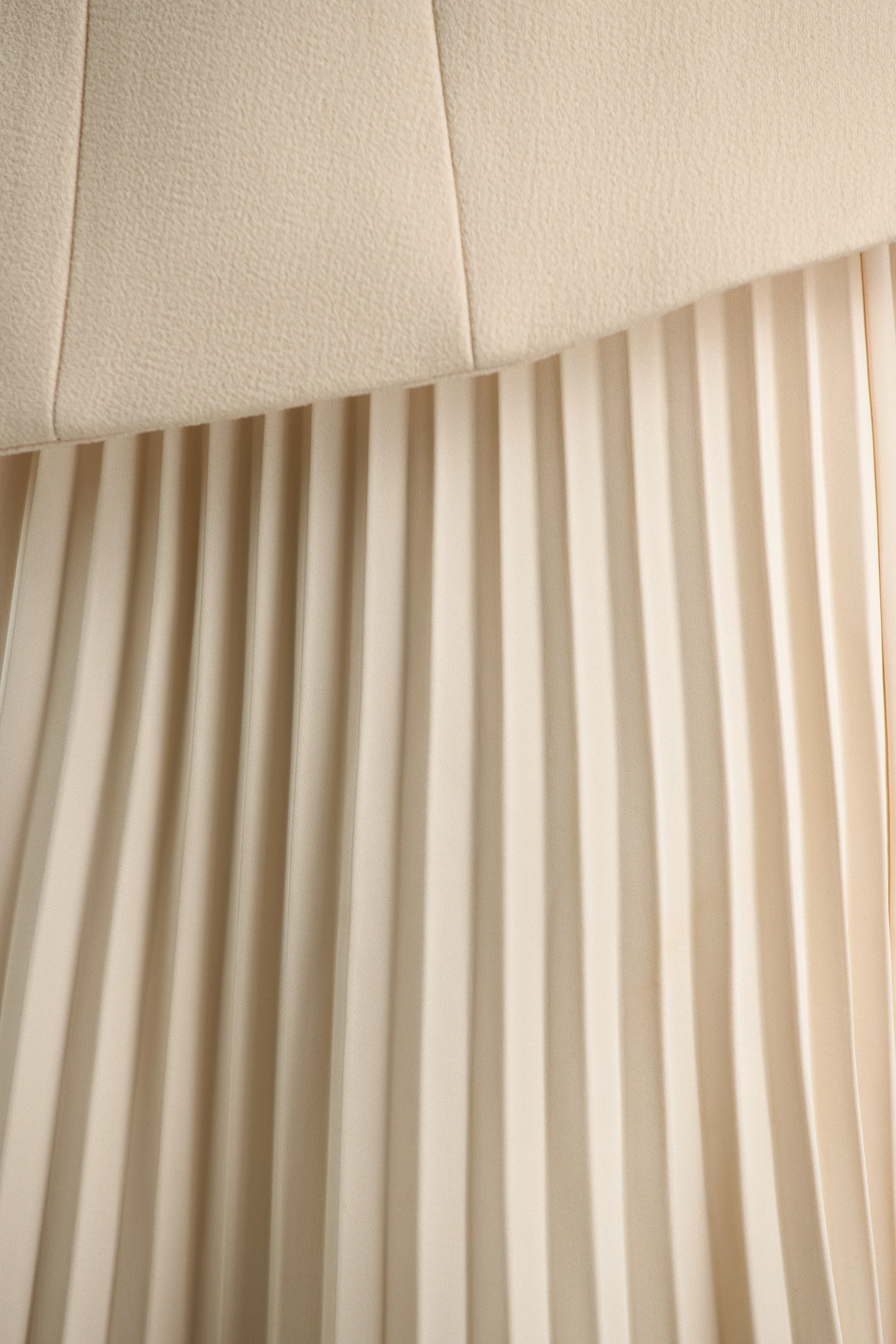 Feeling Good | Nude Bandeau Jumpsuit With Pleated Trouser