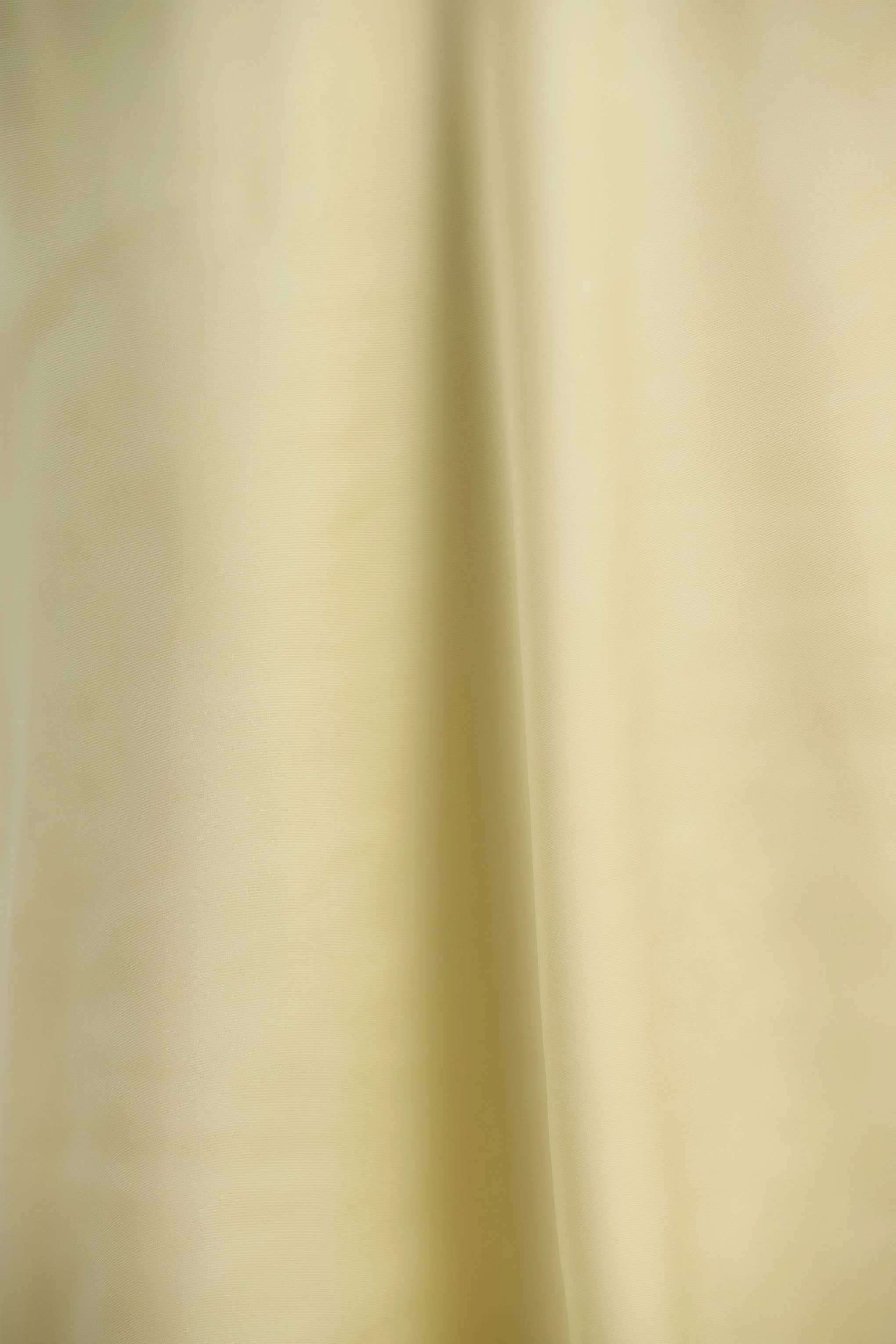 Valerie | Lemon Satin Asymmetric-Neck Maxi Dress With Bow Detail