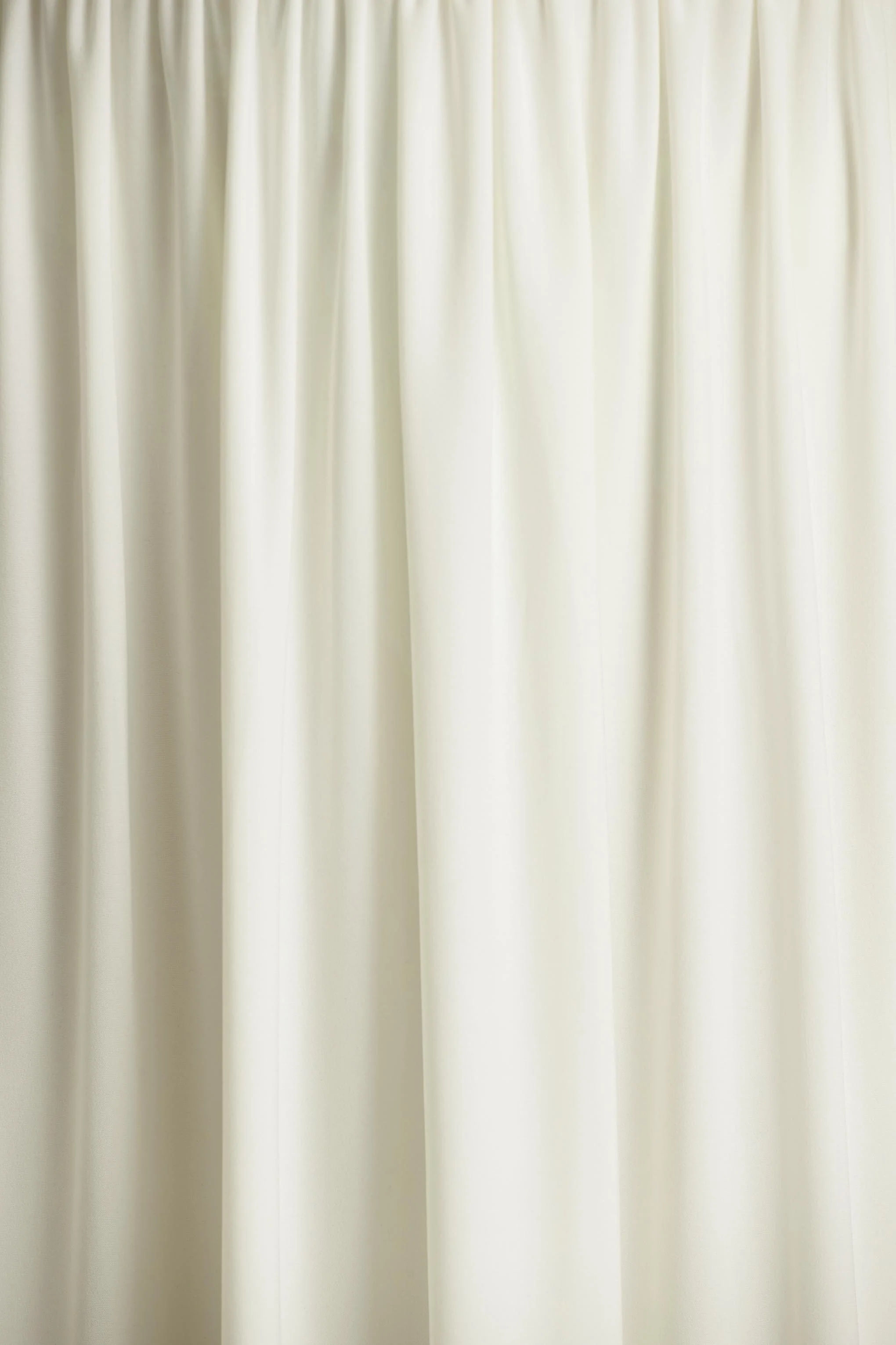 Alexis | Cream Plunge-Neck Midi Dress With Draped And Ruched Detailing