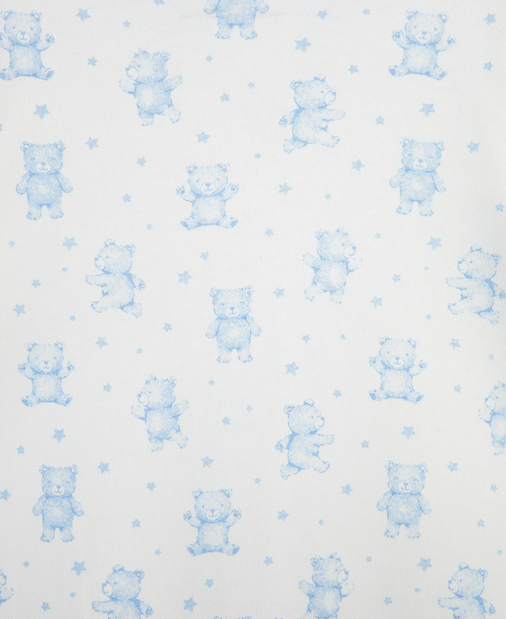 Happy Bear Zip Footie & Hat Set