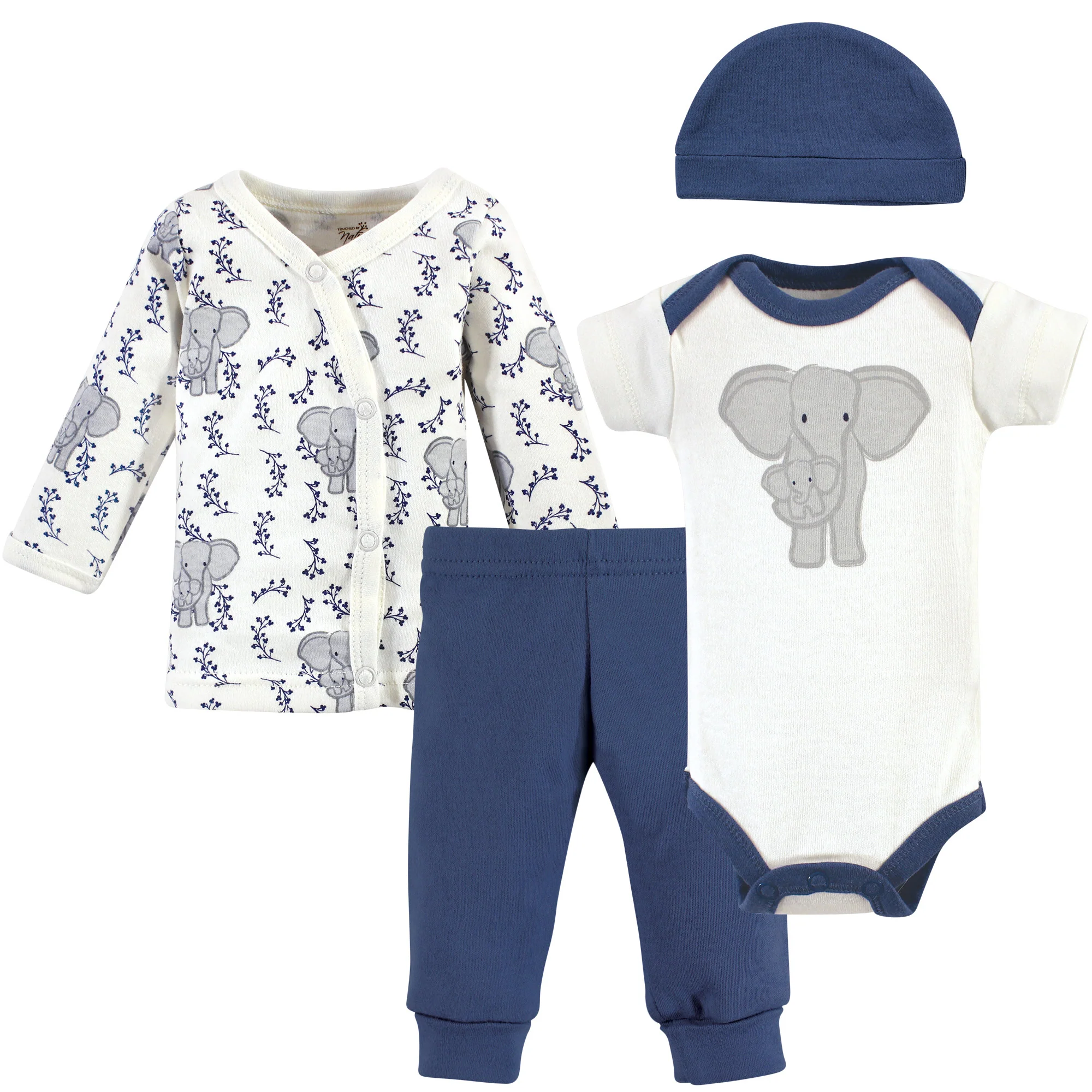 Elephant Organic Cotton 4pc Set