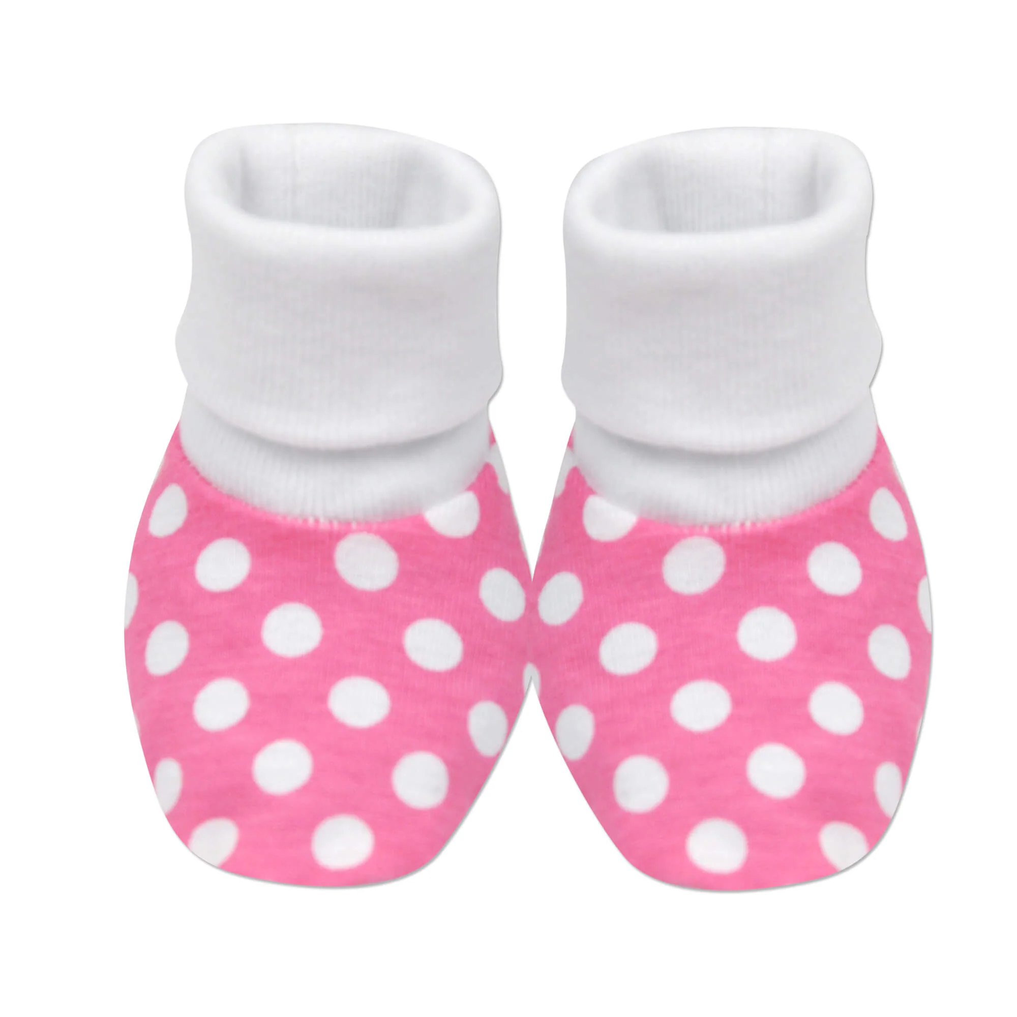 Pink Dot Booties