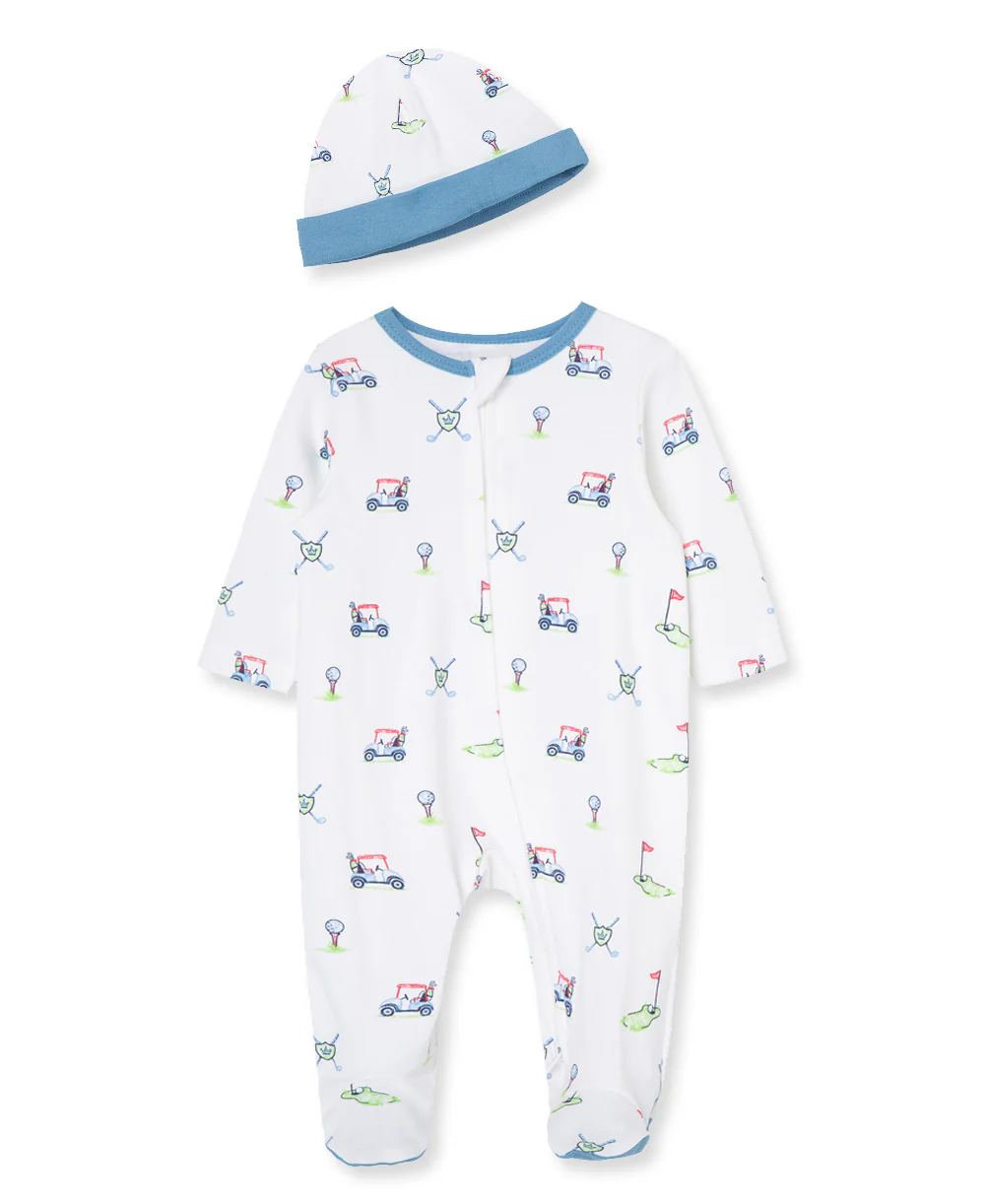 Golf Club Zip Footie & Hat