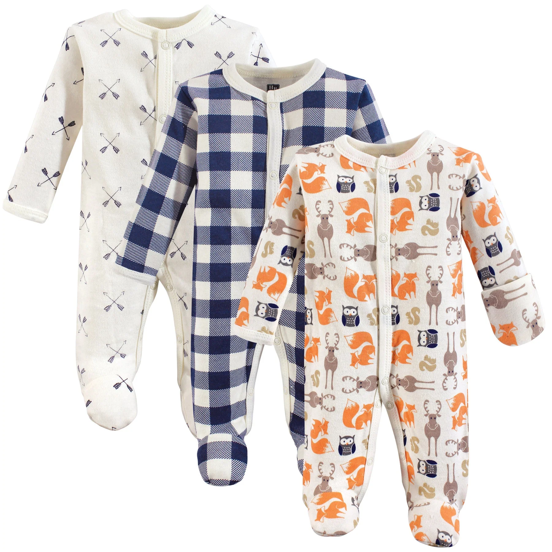 Forest Friends Footie 3pc Set