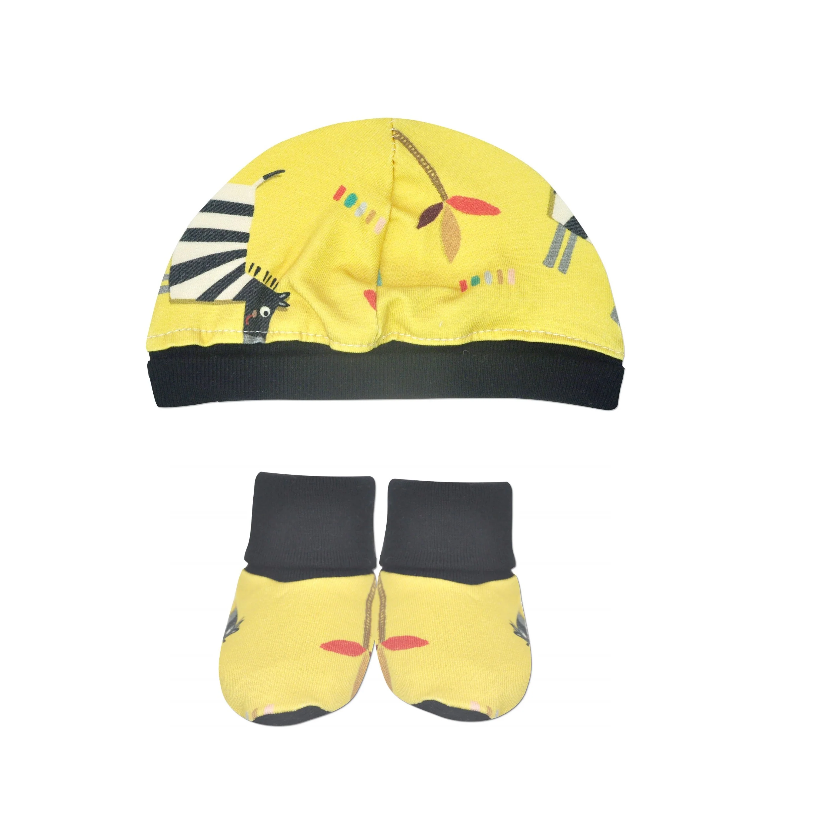 Kenya 2PC. Hat & Bootie Set