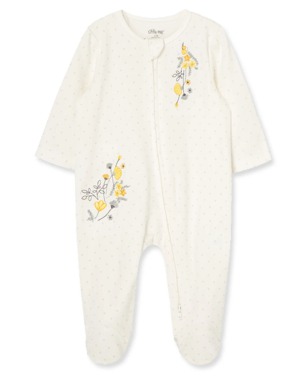 Primrose Zip Footie