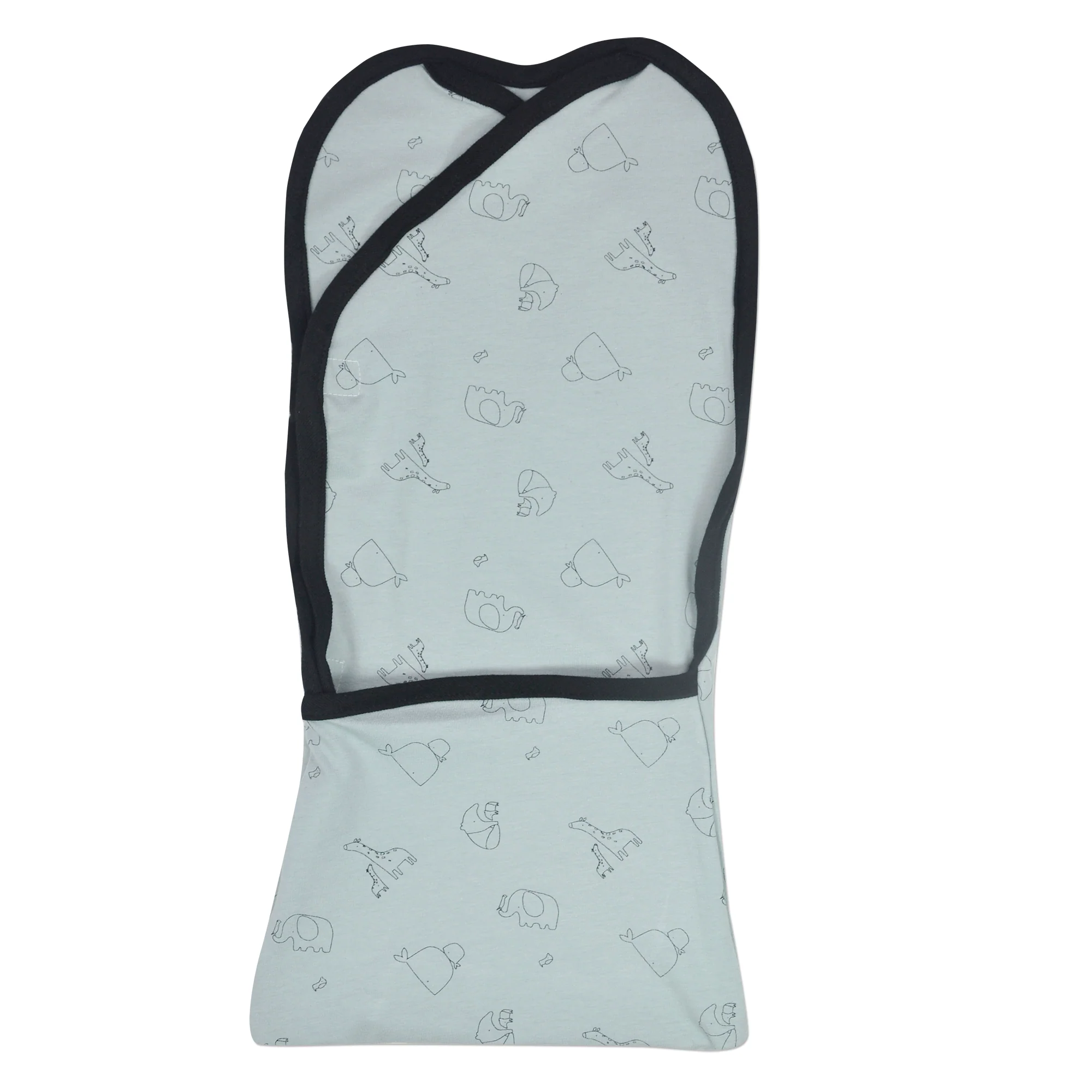 Little One Blue Pea Pod Swaddler